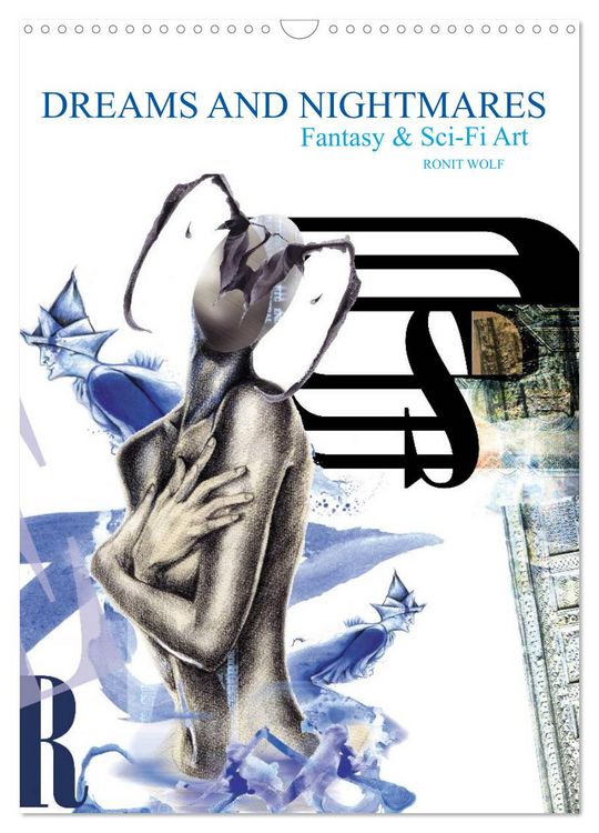 Produktbild: Dreams and Nightmares - Fantasy & Sci-Fi Art / 2026 (Wandkalender 2026 DIN A3 hoch), CALVENDO Monatskalender