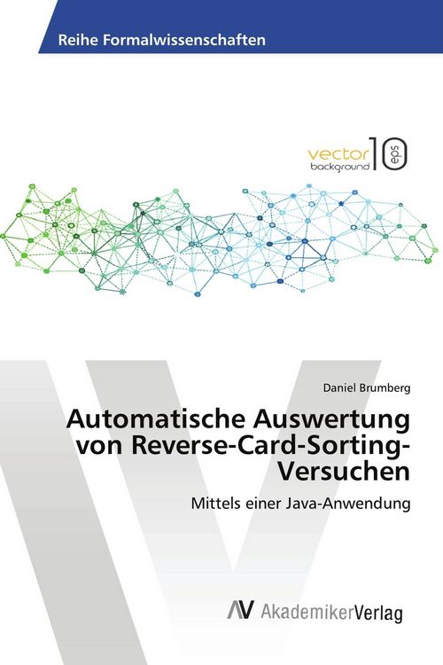 Produktbild: Automatische Auswertung von Reverse-Card-Sorting-Versuchen