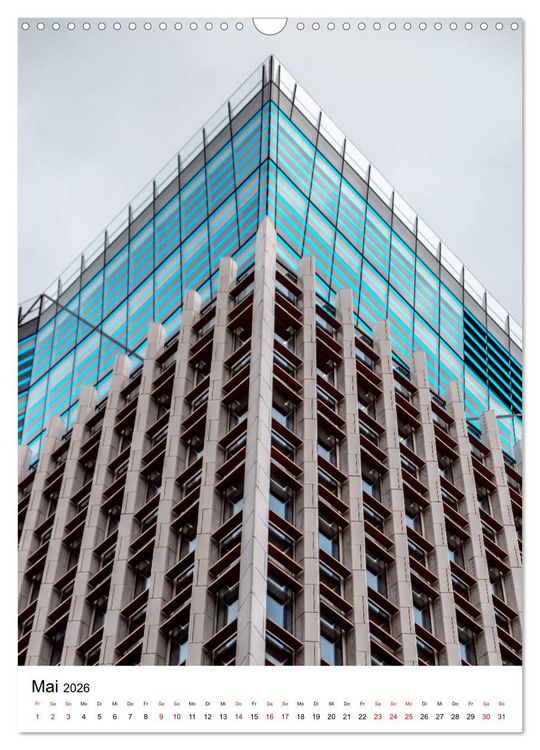 Produktbild: London Financial District (Wandkalender 2026 DIN A3 hoch), CALVENDO Monatskalender