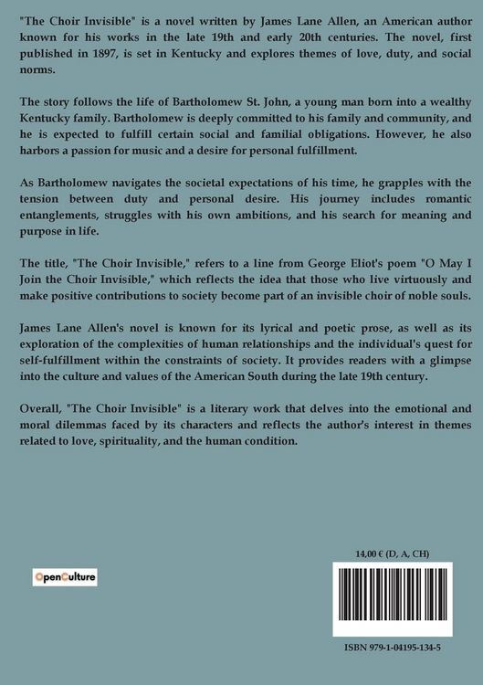 Produktbild: The Choir Invisible