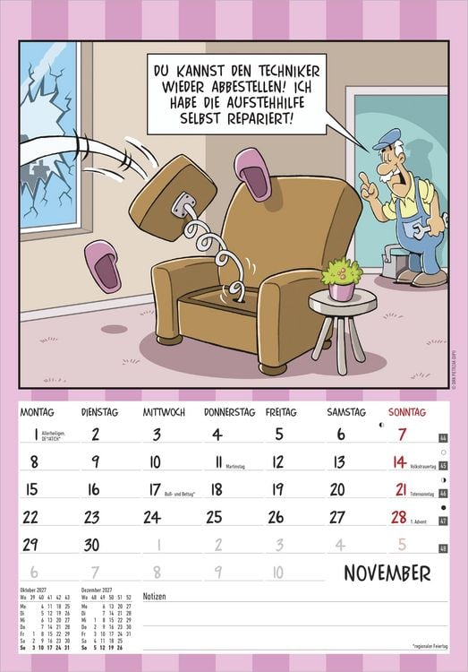 Produktbild: Der Rentner-Kalender 2027