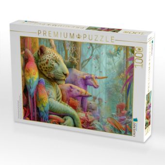 Produktbild: CALVENDO Puzzle Tierische Kreaturen des Dschungels | 1000 Teile Lege-Gr&ouml;&szlig;e 64x48cm Foto-Puzzle f&uuml;r gl&uuml;ckliche Stunden