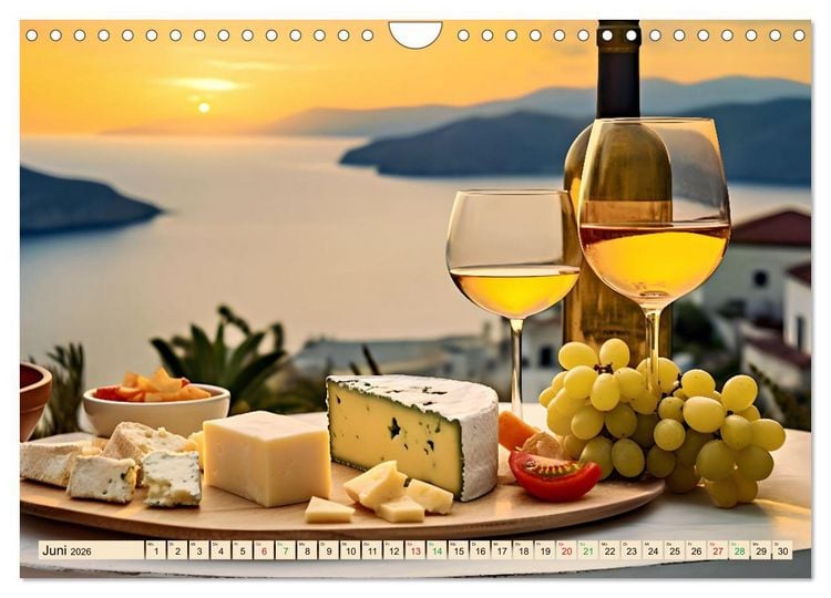 Produktbild: Rebensaft - Weingenuss (Wandkalender 2026 DIN A4 quer), CALVENDO Monatskalender