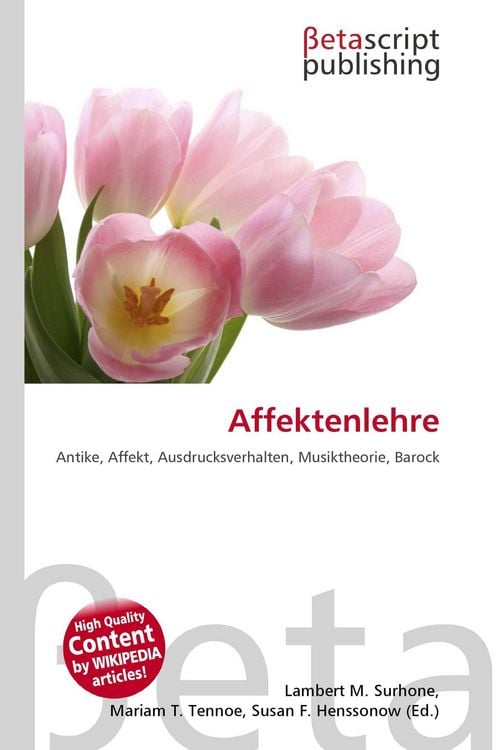 Produktbild: Affektenlehre