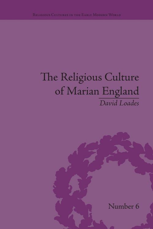 Produktbild: The Religious Culture of Marian England