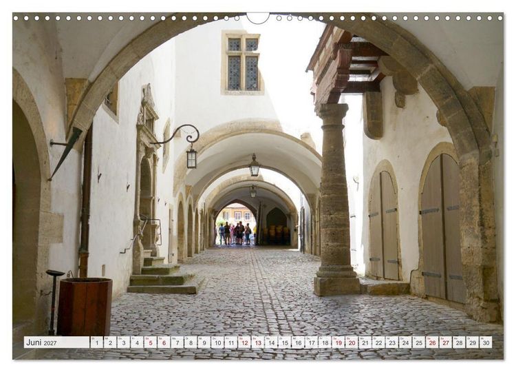 Produktbild: Rothenburg ob der Tauber. Sehensw&uuml;rdigkeiten. (Wandkalender 2027 DIN A3 quer), CALVENDO Monatskalender