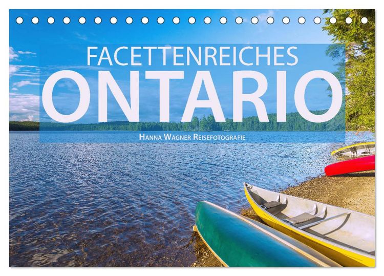 Produktbild: Facettenreiches Ontario (Tischkalender 2026 DIN A5 quer), CALVENDO Monatskalender