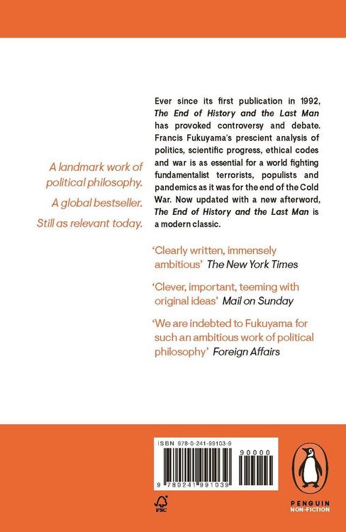 Produktbild: The End of History and the Last Man
