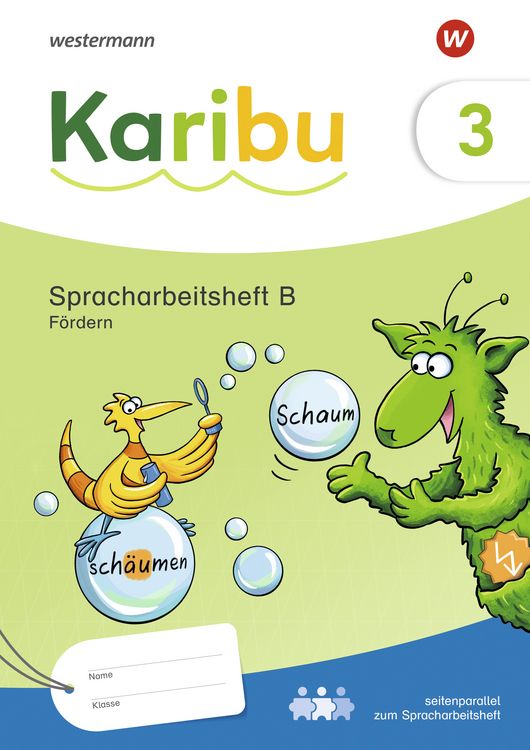 Produktbild: Karibu. Spracharbeitsheft F&ouml;rdern 3 B