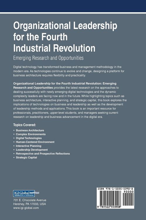 Produktbild: Organizational Leadership for the Fourth Industrial Revolution