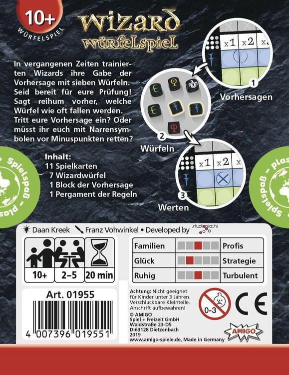 Produktbild: Wizard W&uuml;rfelspiel