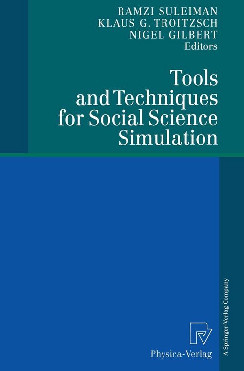 Produktbild: Tools and Techniques for Social Science Simulation