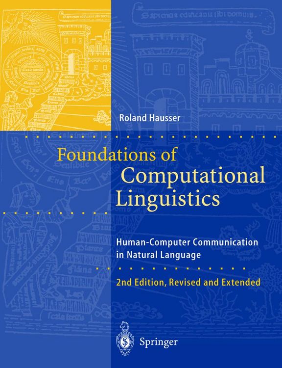 Produktbild: Foundations of Computational Linguistics