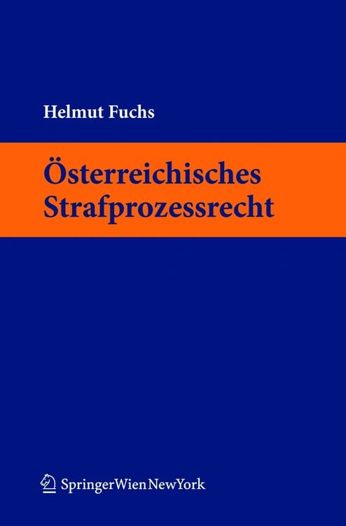 Produktbild: &Ouml;sterreichisches Strafprozessrecht