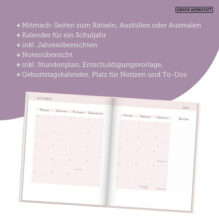 Produktbild: Sch&uuml;lerkalender 2026 / 2027 Das wird mein Jahr