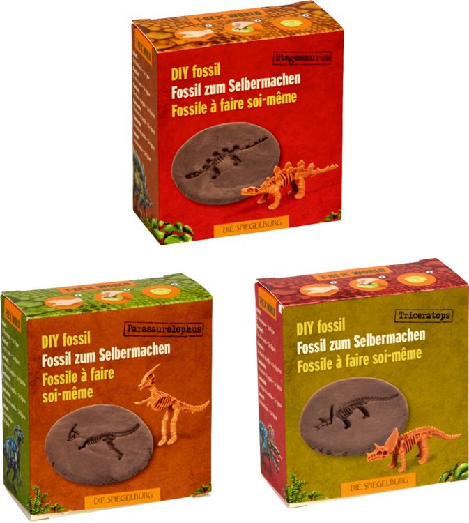 Produktbild: Fossil z. Selbermachen Dino-Skelett - T-Rex World, sort.