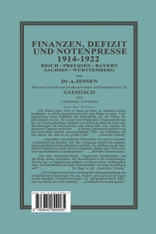 Produktbild: Die Deutsche Finanzwirrnis