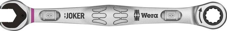 Produktbild: Wera 05073268001 Joker Ring-Maulschl&uuml;ssel Schl&uuml;sselweite (Metrisch) 8mm