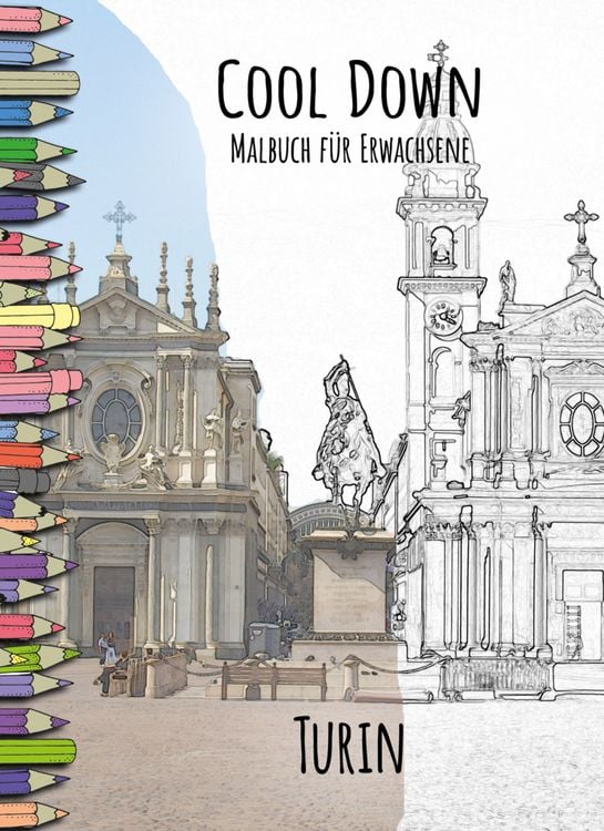 Produktbild: Cool Down | Malbuch f&uuml;r Erwachsene: Turin