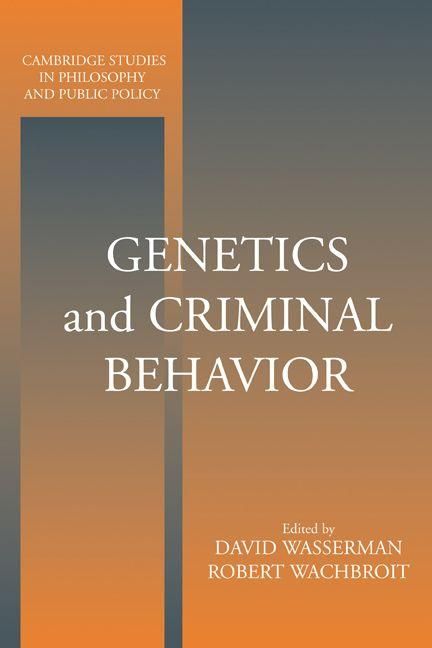 Produktbild: Genetics and Criminal Behavior