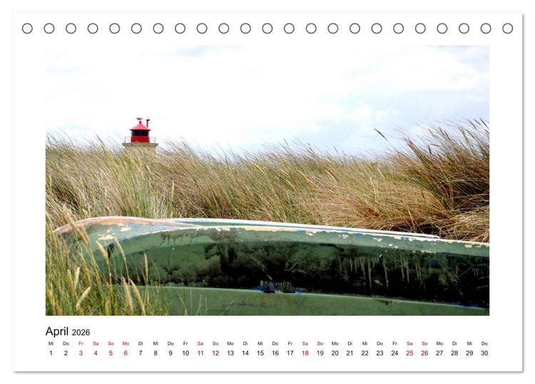 Produktbild: Fehmarn - Bewegende Momente (Tischkalender 2026 DIN A5 quer), CALVENDO Monatskalender