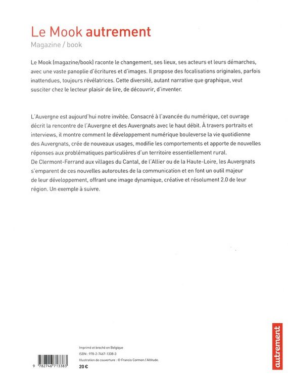 Produktbild: Auvergne, l'Epanouissement Numerique