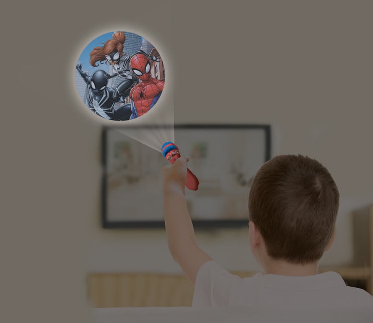 Produktbild: Spider-Man Geschichten-Projektor und Taschenlampe