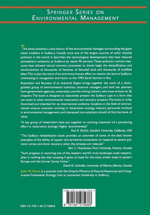 Produktbild: Restoration and Recovery of an Industrial Region