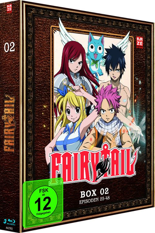 Produktbild: Fairy Tail - TV-Serie - Box 2 (Episoden 25-48) [3 BRs]