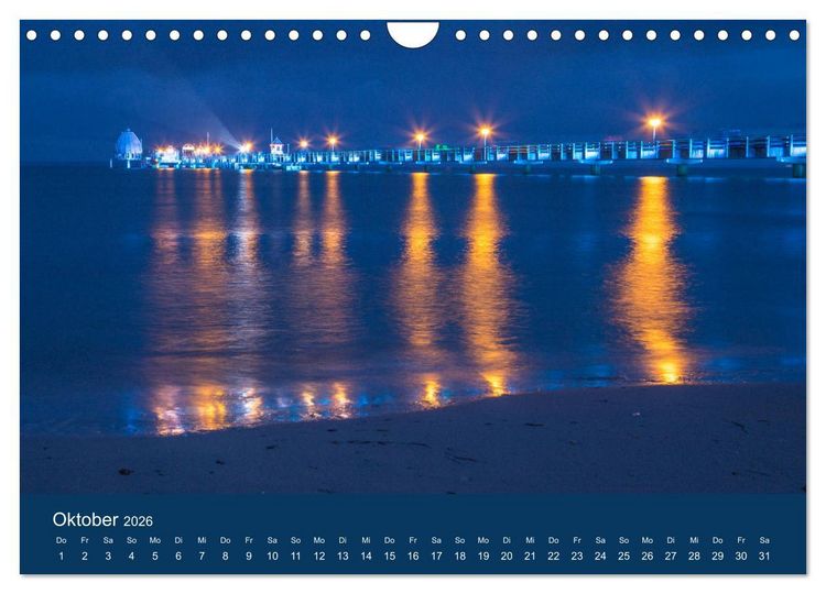 Produktbild: Gr&ouml;mitz - Ein Jahr Urlaub (Wandkalender 2026 DIN A4 quer), CALVENDO Monatskalender