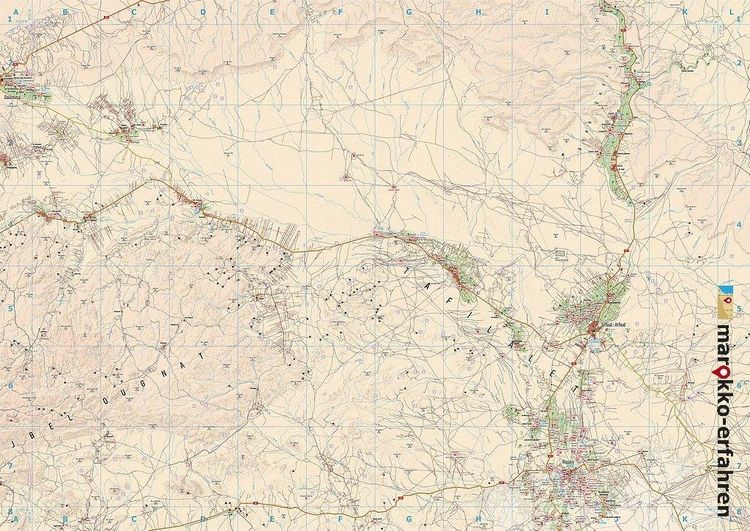 Produktbild: P10: Erfoud &ndash; Rissani &ndash; Tafilalet - Oued Ziz - Oued Gheris + GPS-Waypoints