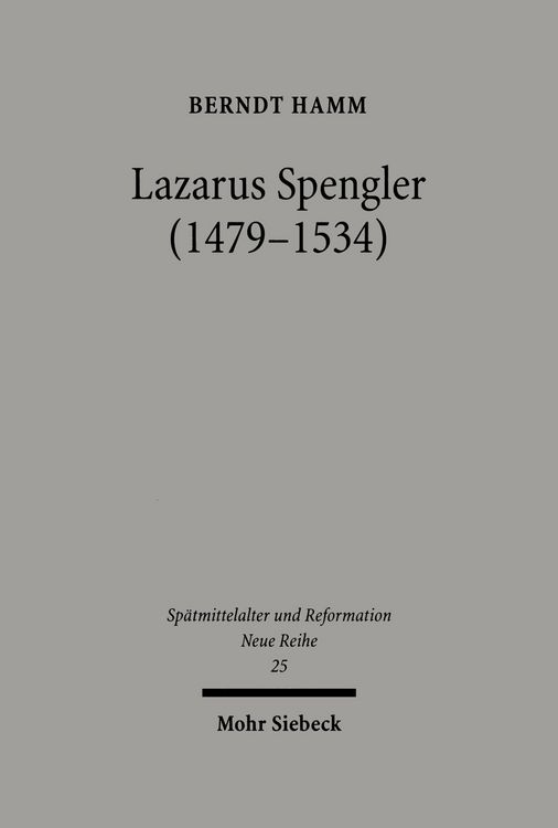 Produktbild: Lazarus Spengler (1479-1534)