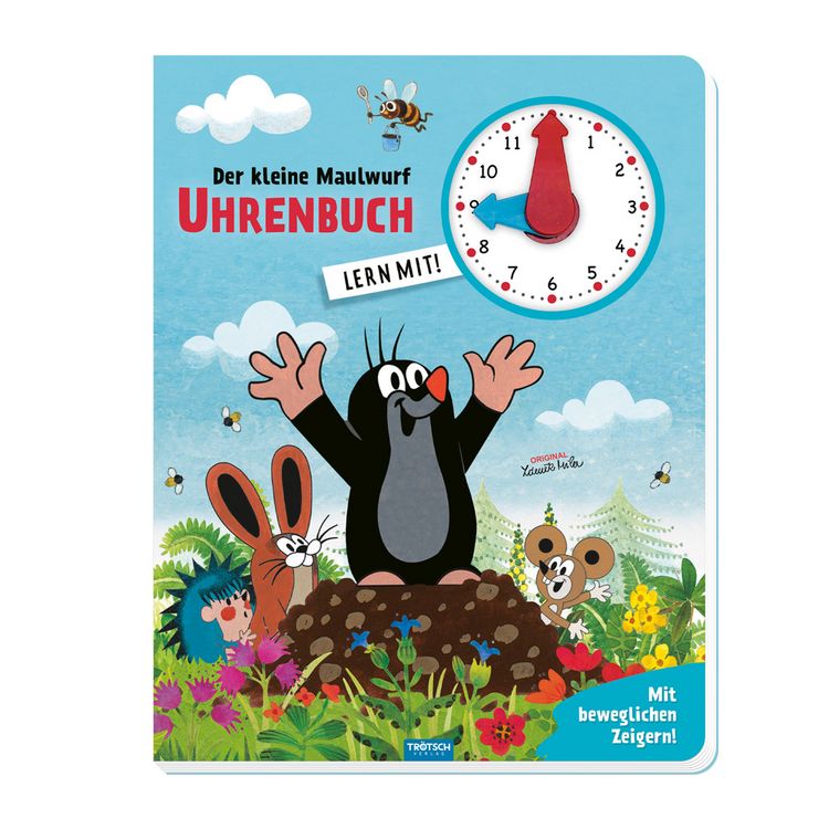 Produktbild: Tr&ouml;tsch Der kleine Maulwurf Uhrenbuch