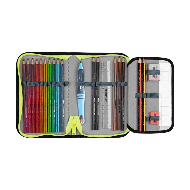 Produktbild: Scout Schulranzen Set Micro Superflash Extreme, Schulranzen Set, 4tlg, Soccers Star