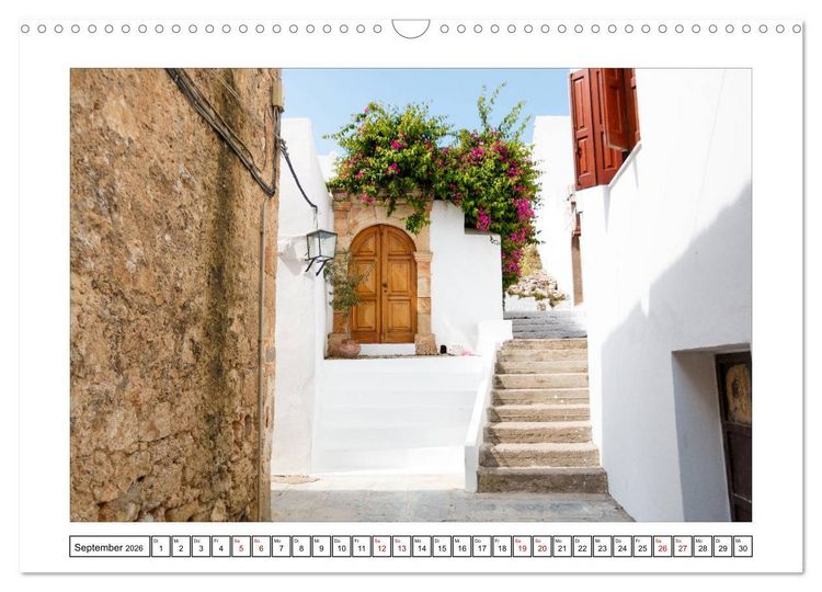 Produktbild: Rhodos, eine Sonneninsel (Wandkalender 2026 DIN A3 quer), CALVENDO Monatskalender