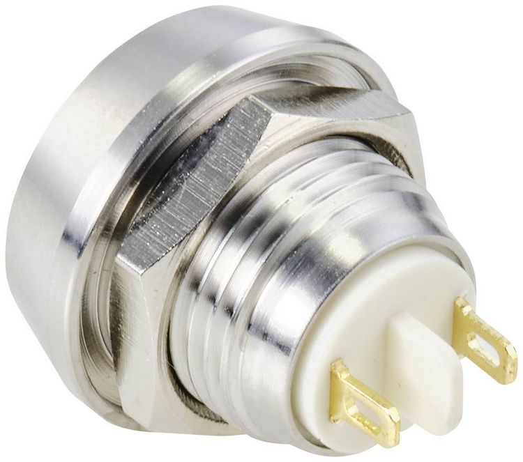 Produktbild: TRU COMPONENTS TC-10090996 GQ12B-10/J/S Drucktaster 48 V/DC 2 A 1 x Aus/(Ein) tastend IP65 1 St.