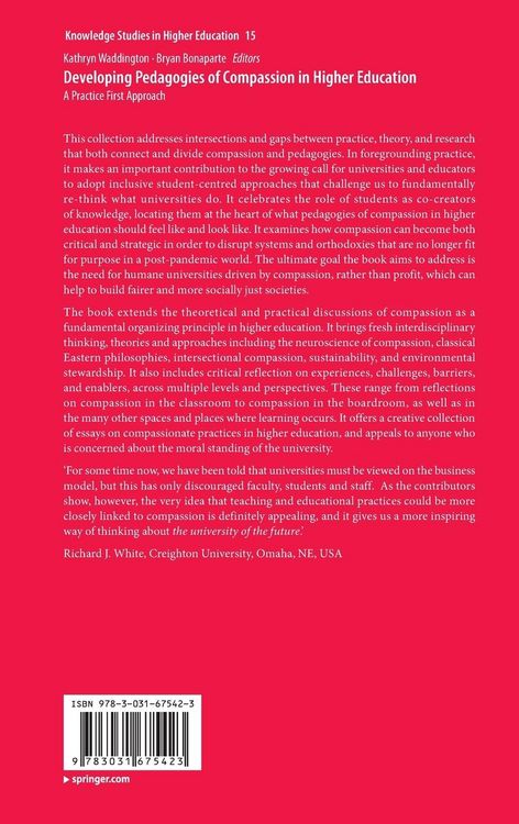 Produktbild: Developing Pedagogies of Compassion in Higher Education