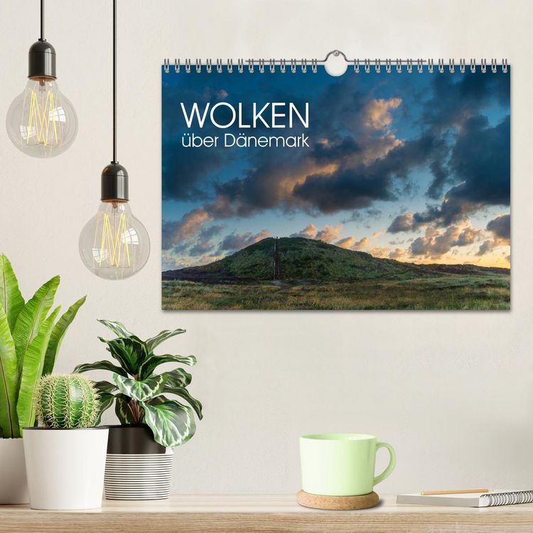 Produktbild: Wolken &uuml;ber D&auml;nemark (Wandkalender 2026 DIN A4 quer), CALVENDO Monatskalender