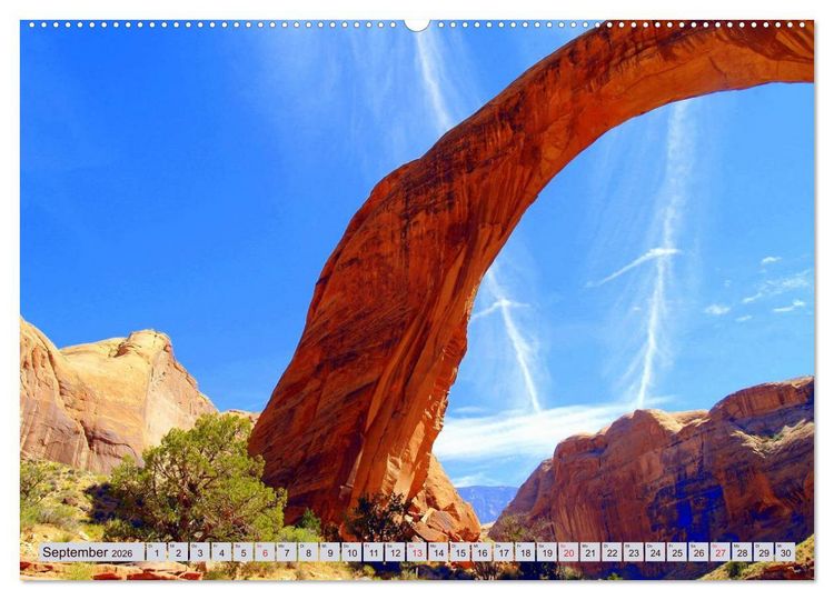 Produktbild: Der S&uuml;dwesten der USA. Freiheit und Weite (Wandkalender 2026 DIN A2 quer), CALVENDO Monatskalender