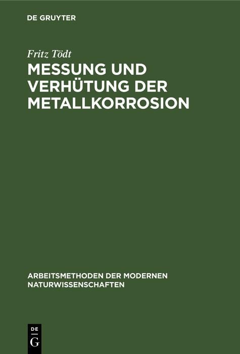 Produktbild: Messung und Verh&uuml;tung der Metallkorrosion