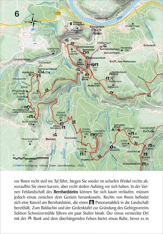Produktbild: Forststeig Elbsandstein von Sch&ouml;na nach Bad Schandau