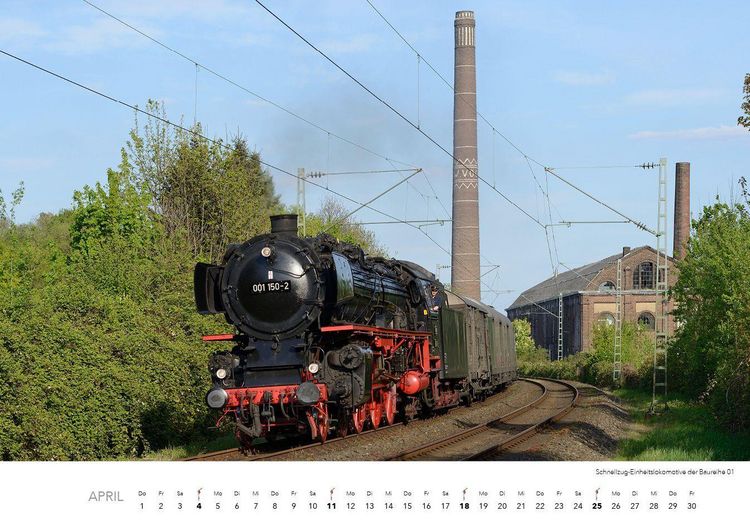Produktbild: Dampfloks in Farbe Kalender 2027