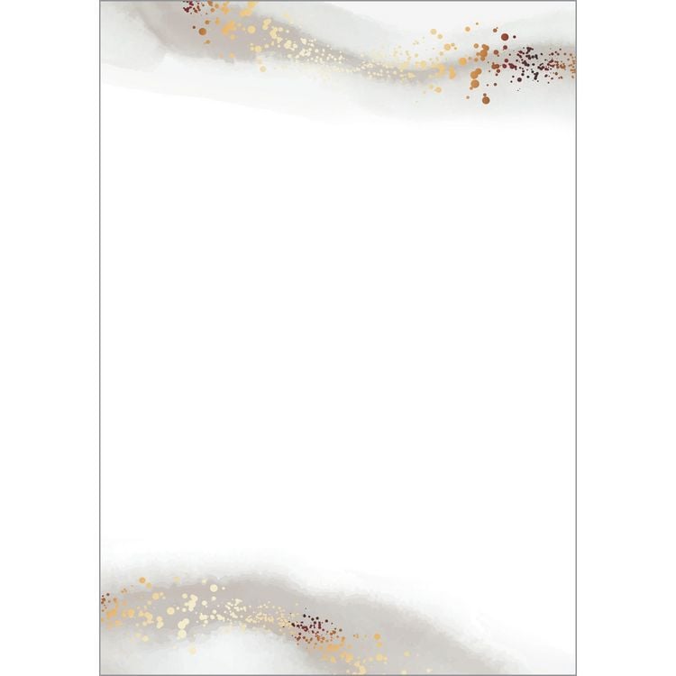 Produktbild: Motivpapier beige/gold DIN A4 90g/m&sup2; 100 Blatt