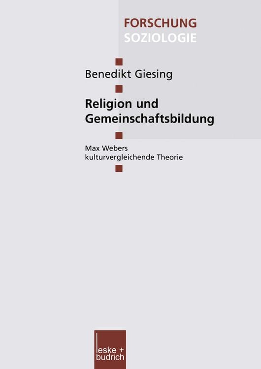 Produktbild: Religion und Gemeinschaftsbildung