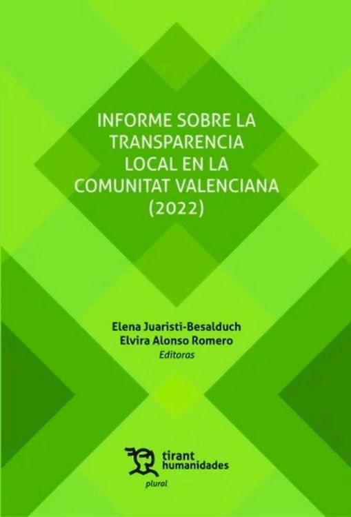 Produktbild: Informe sobre la transparencia local en la Comunitat Valenciana (2022)