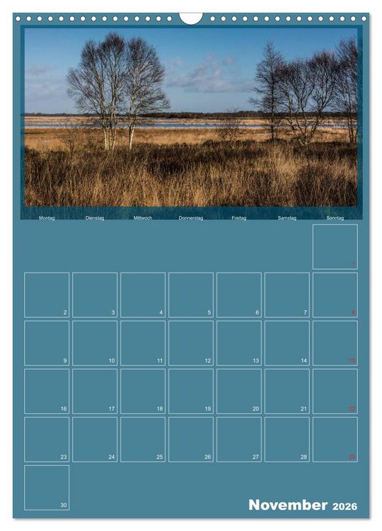 Produktbild: Worpswede - K&uuml;nstlerdorf unter weitem Himmel (Wandkalender 2026 DIN A3 hoch), CALVENDO Monatskalender