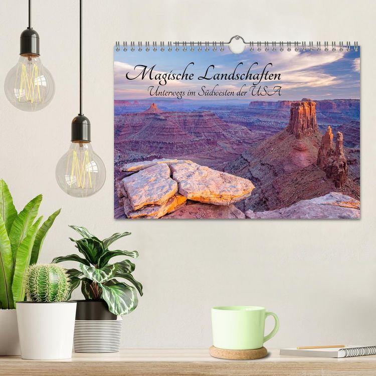 Produktbild: Magische Landschaften - Unterwegs im S&uuml;dwesten der USA (Wandkalender 2026 DIN A4 quer), CALVENDO Monatskalender