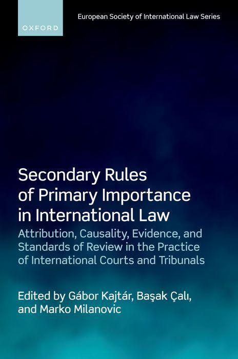 Produktbild: Secondary Rules of Primary Importance in International Law