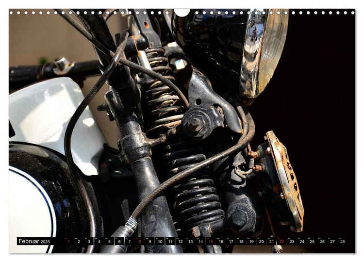 Produktbild: Harley Davidson WLA 750 (Wandkalender 2026 DIN A3 quer), CALVENDO Monatskalender