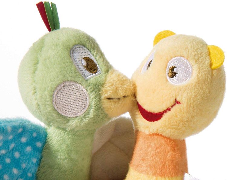 NICI 43947 - My First Nici, Pärchen Greifling Fritz der Spatz und Wurm Hugo